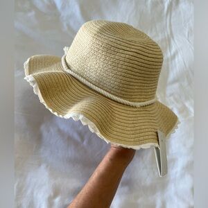 Joie | Kids Girls | Straw Hat Bow Detail | NWT